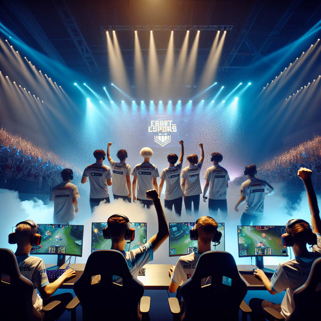Fisher College celebrates tier-one reverse sweep over LAG on dramatic esports stage.