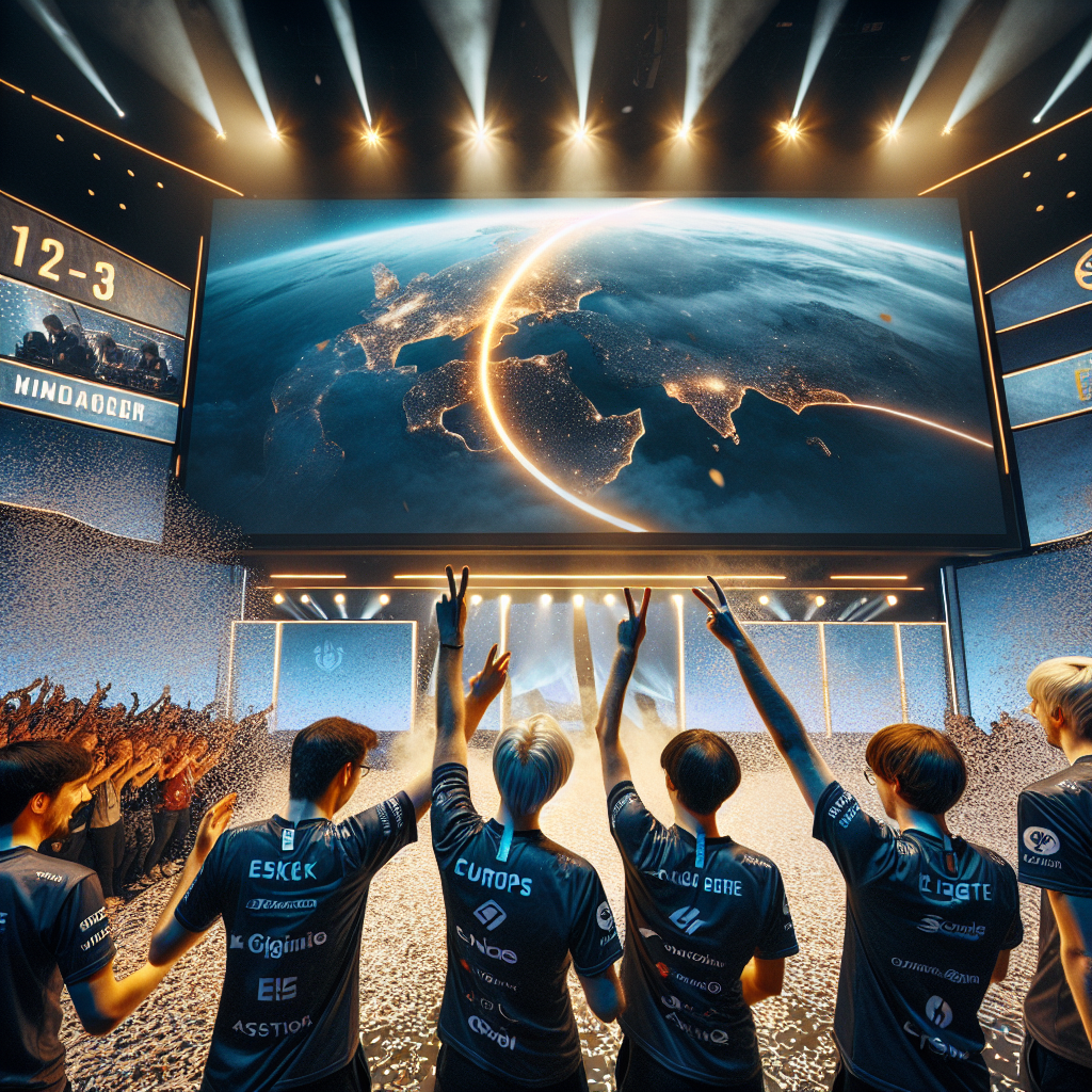 Magic celebrate 3-2 victory over K27, securing Astana European qualifier spot onstage
